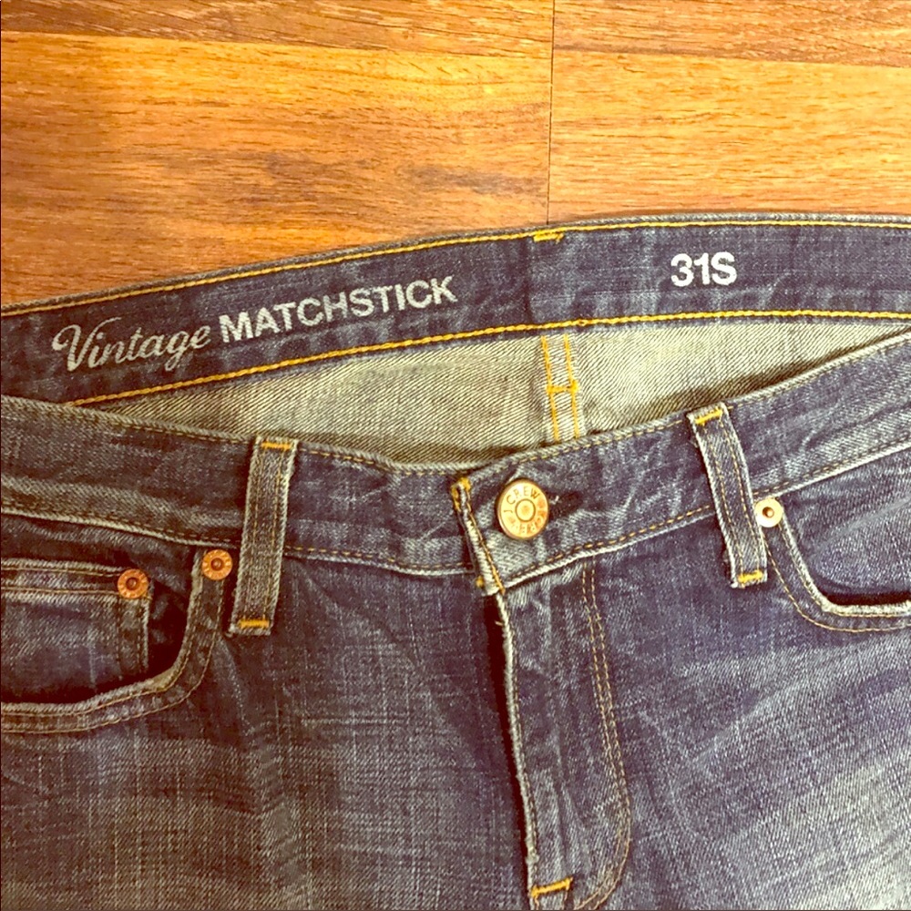 J.crew Vintage Matchstick skinny jeans. Size 31 S